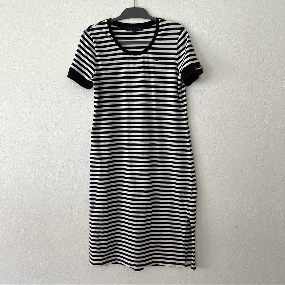 SZ:M Gorgeous Tommy Hilfiger Short Sleeve Dress Striped